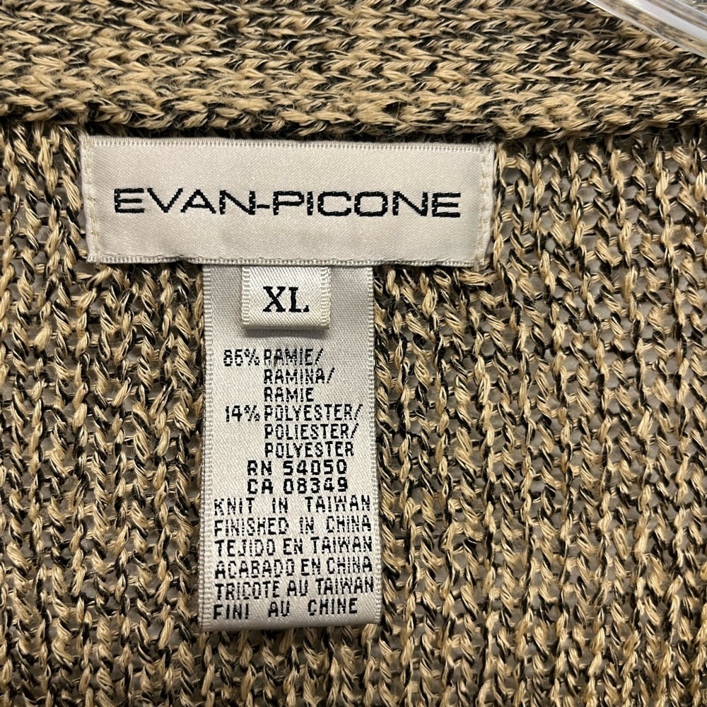 Evan Picone Sweater Top XL - Picture 3 of 4